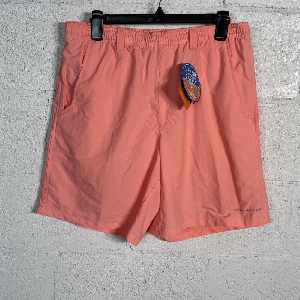 Columbia Men's 8" Back Cast III Upf 50 Water Short Sorbet, Medium